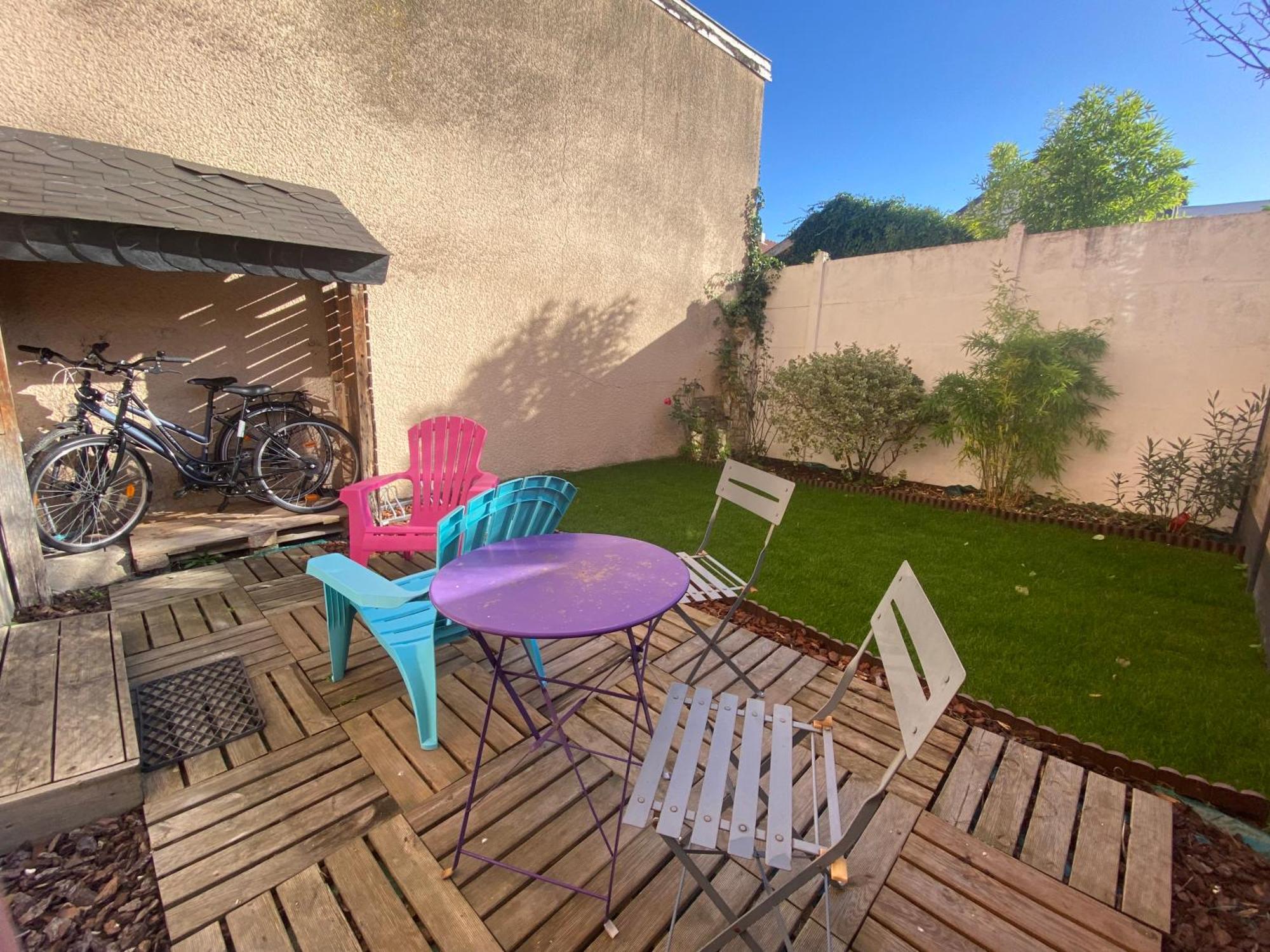 Au Cosy Garden Apartment Reims Exterior photo